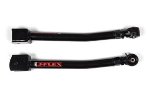 Jeep Wrangler Suspension Control Arm Kit - Front - JKS Manufacturing - Adjustable J-Flex - Gloss Black - `18-`21